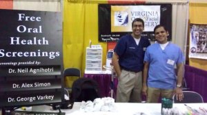 Dr. Agnihotri doing community outreach