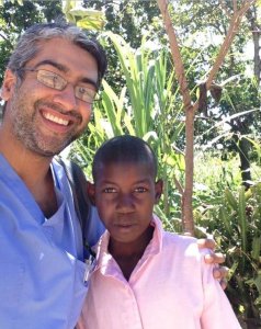 Dr. Agnihotri and small child