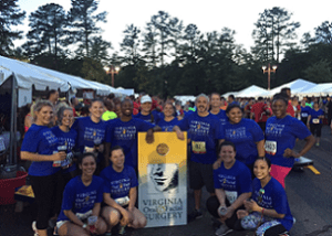 Staff of Virginia Oral & Facial Surgery at event