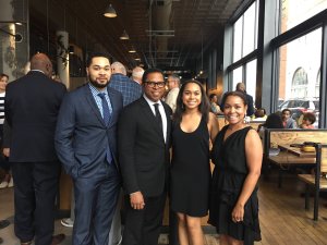 Dr. Harris and family