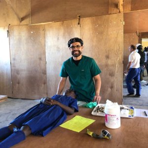 Dr. Herrera in Haiti