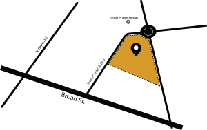 Map of Short Pump office